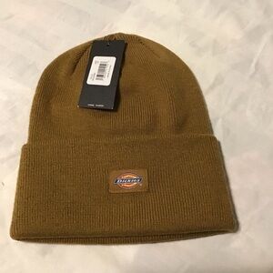 Dickies Men's Standard Tan Knit Acrylic Cuffed Duck Beanie One Size fits most